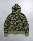 BAPE Ape Head Camo Zip Up Hoodie - The Archive AU