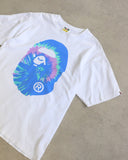 BAPE Ape Head Tie Dye Tee - The Archive AU