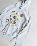 BAPE Baby Milo Super Mario Zip Up Hoodie - The Archive AU