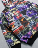 BAPE Bandana Camo Shark Zip Up Hoodie - The Archive AU