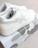 BAPE Bapesta JJJound White Sneakers - The Archive AU