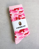 BAPE Camo Ape Crew Socks - The Archive AU
