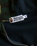 BAPE Camo Shark Zip Up Hoodie - The Archive AU