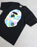 BAPE Candy Camo Ape Head Tee - The Archive AU