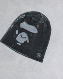 BAPE Grit Ape Head Skullcap Beanie - The Archive AU