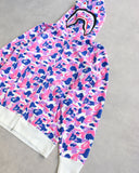 BAPE Guangzhou Exclusive Camo Zip Up Shark Hoodie - The Archive AU