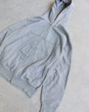 BAPE Kaws Tonal Logo Zip Up Hoodie - The Archive AU