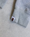 BAPE Kaws Tonal Logo Zip Up Hoodie - The Archive AU