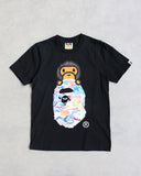 BAPE Neon Baby Milo Ape Head Tee - The Archive AU