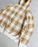 BAPE Plaid Zip Up Hoodie - The Archive AU