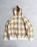 BAPE Plaid Zip Up Hoodie - The Archive AU