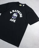 BAPE Purple Camo Collegiate Tee - The Archive AU