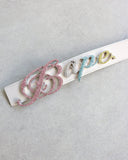 BAPE Rhinestone Logo Belt Buckle & Strap - The Archive AU