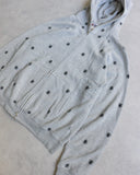 BAPE Shield Monogram Logo Zip Up Hoodie - The Archive AU