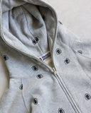 BAPE Shield Monogram Logo Zip Up Hoodie - The Archive AU