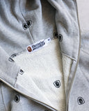 BAPE Shield Monogram Logo Zip Up Hoodie - The Archive AU