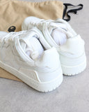 BAPE Skatesta Triple White Sneakers - The Archive AU