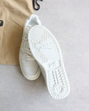 BAPE Skatesta Triple White Sneakers - The Archive AU