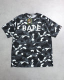 BAPE Swarovski Spellout Camo Tee - The Archive AU