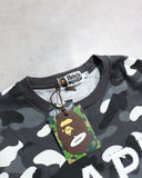 BAPE Swarovski Spellout Camo Tee - The Archive AU