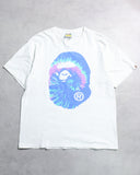 BAPE Tie Dye Ape Head Tee - The Archive AU