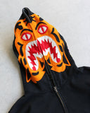 BAPE Tiger Zip Up Hoodie - The Archive AU