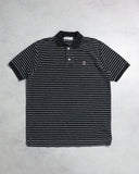 BAPE Wool Striped S/S Polo Shirt - The Archive AU