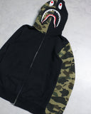 BAPE Zip Up Shark Hoodie - The Archive AU