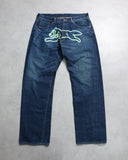 Billionaire Boys Club Running Dog Glow In The Dark Denim Jeans - The Archive AU