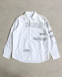 Burberry Printed Logo Button Up Shirt - The Archive AU