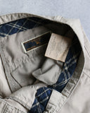 Burberry Vintage Plaid Inline Khaki Chinos - The Archive AU