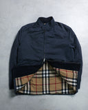 Burberry Vintage Plaid Lined Coach Jacket - The Archive AU