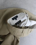 Burberry Vintage Pleated Khaki Dress Pants - The Archive AU