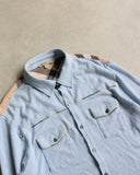 Burberry Vintage Twill Button Up Shirt - The Archive AU