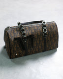 Christian Dior Romantique Boston Monogram Hand Bag - The Archive AU