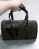 Christian Dior Romantique Boston Monogram Hand Bag - The Archive AU