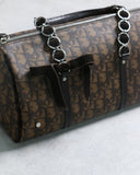 Christian Dior Romantique Boston Monogram Hand Bag - The Archive AU
