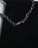 Chrome Hearts 18' Paper Chain .925 Silver Necklace - The Archive AU