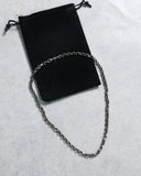 Chrome Hearts 18' Paper Chain .925 Silver Necklace - The Archive AU