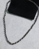 Chrome Hearts 18' Paper Chain .925 Silver Necklace - The Archive AU