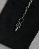 Chrome Hearts 5 Hook Dagger .925 Silver Pendant - The Archive AU