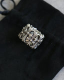 Chrome Hearts .925 Silver Cemetery Ring - The Archive AU