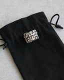 Chrome Hearts .925 Silver Cemetery Ring - The Archive AU