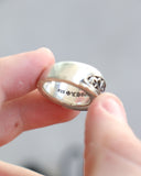 Chrome Hearts .925 Silver Half Keeper Ring - The Archive AU