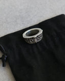 Chrome Hearts .925 Silver Half Keeper Ring - The Archive AU