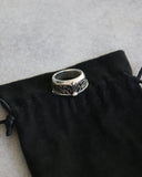 Chrome Hearts .925 Silver Half Keeper Ring - The Archive AU