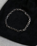 Chrome Hearts 925 Silver Paper Chain Bracelet - The Archive AU