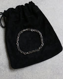 Chrome Hearts 925 Silver Paper Chain Bracelet - The Archive AU