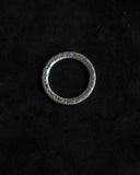 Chrome Hearts .925 Sterling Silver Spacer Ring - The Archive AU