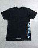 Chrome Hearts Blue Neck Logo Tee - The Archive AU